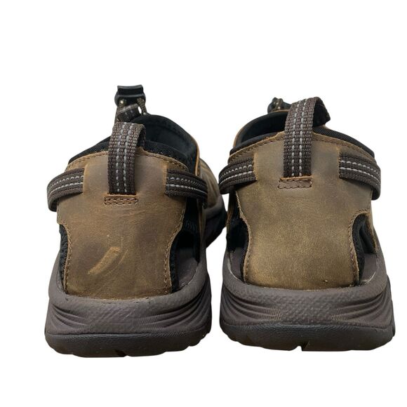 Keen Targhee III‎ Mens 9 Bison Brown Leather Waterproof Hiking Sandals 1022427 main image 7
